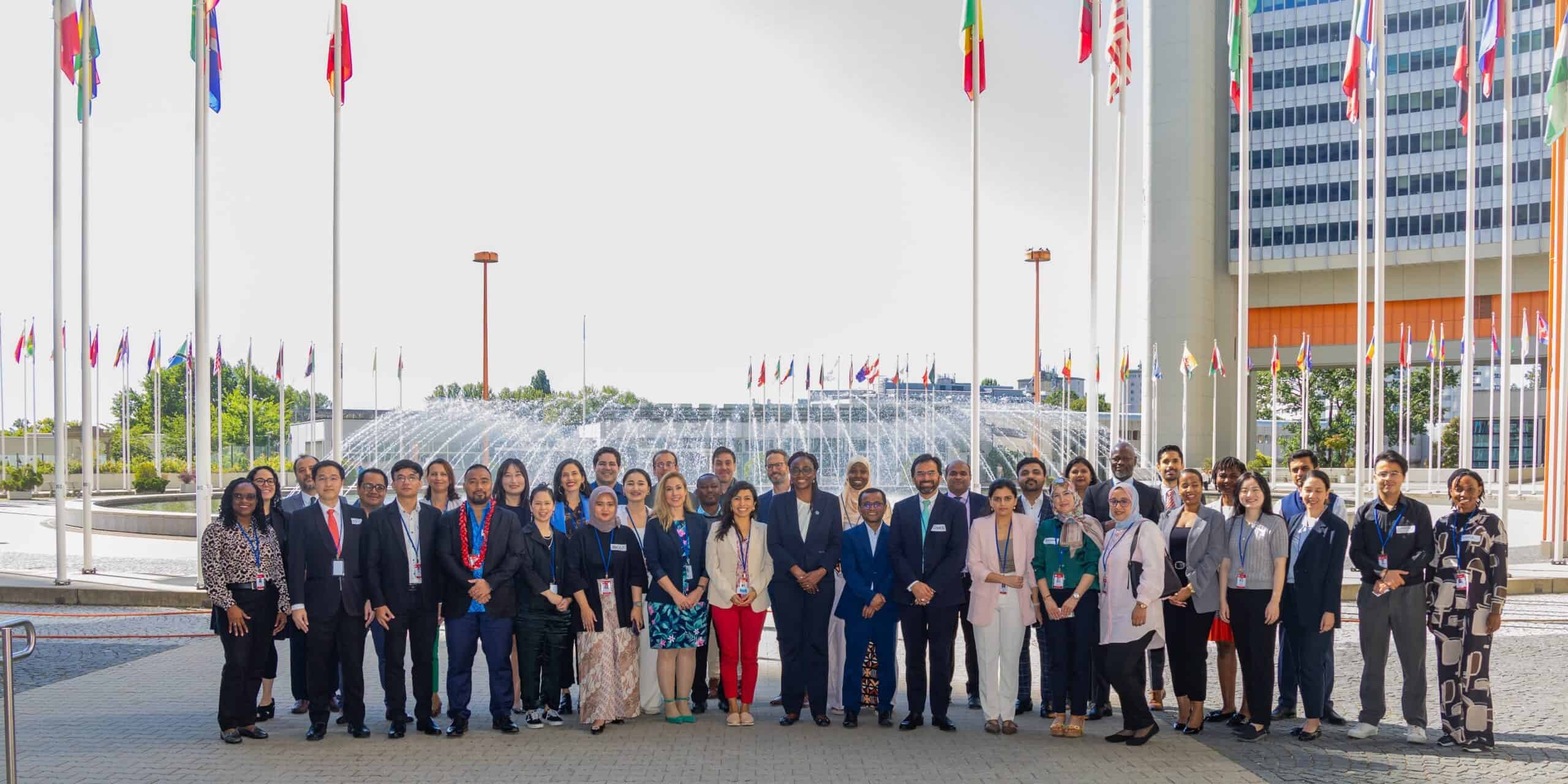 group photo Unido summer school